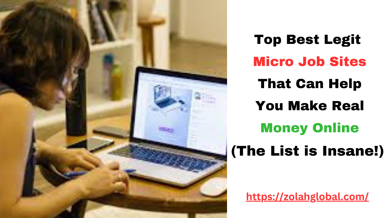 Top Legit Micro Job Sites to Earn Real Money Online (Insane List!)