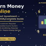 earn money online without investment 2026 AI passive income guide