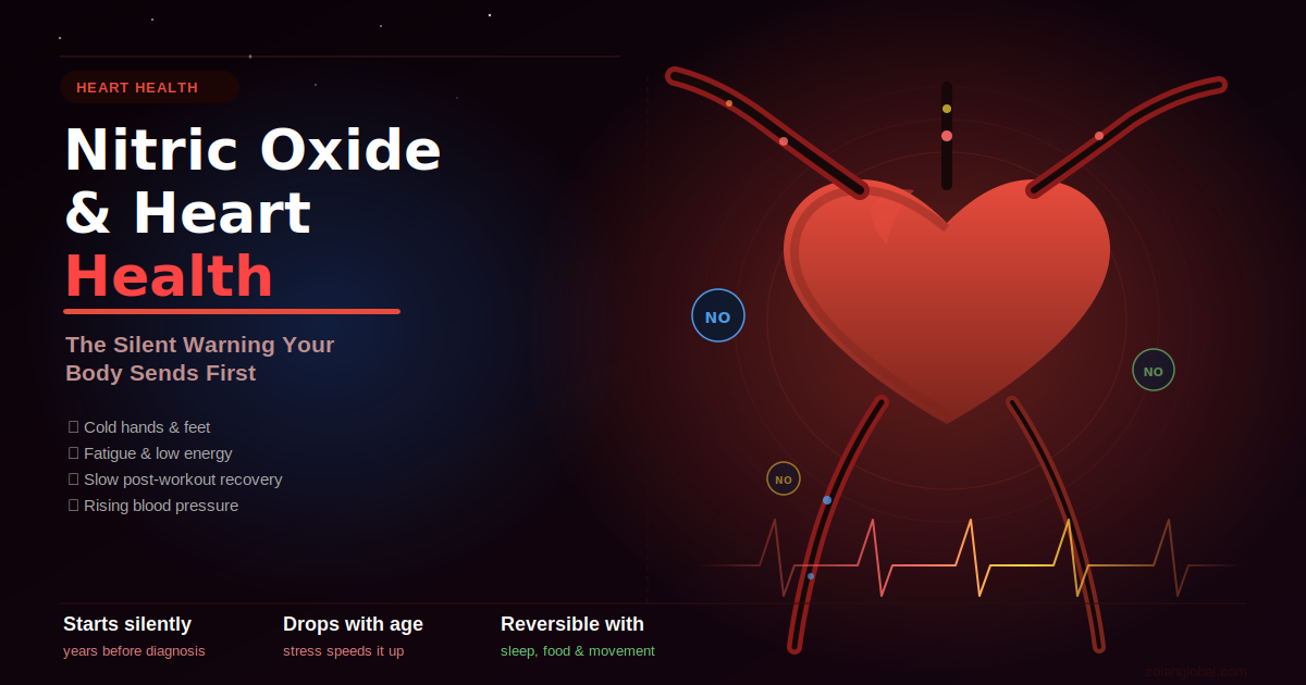 Nitric Oxide and Heart Health: The Silent Warning Your Body Sends First