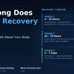 how long does muscle recovery take — 3 phases of recovery explained