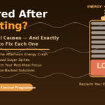 tired after eating causes and fixes for post meal fatigue