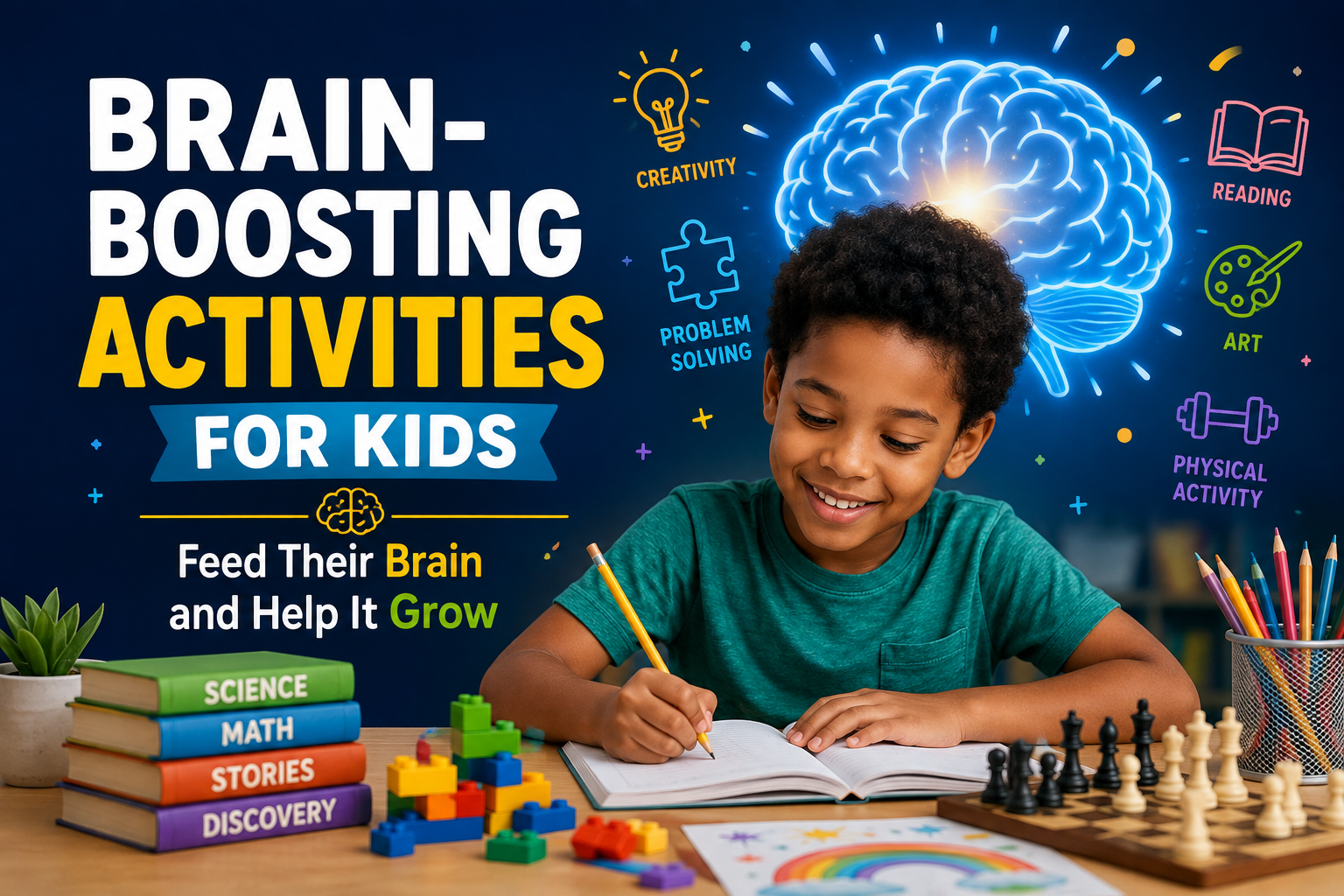 Brain-Boosting Activities for Kids: Feed Their Brain and Help It Grow