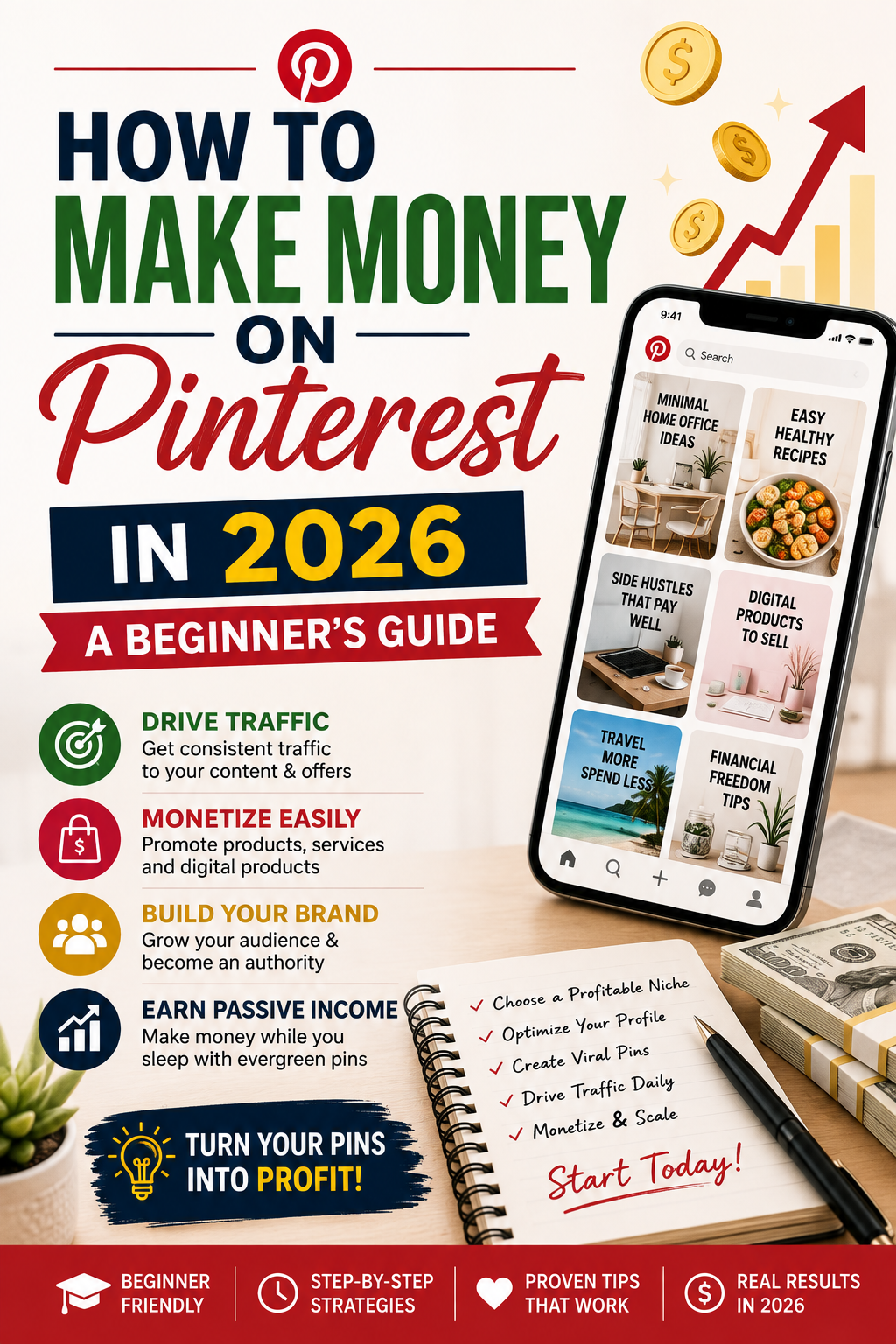How to Make Money on Pinterest in 2026: A Beginner’s Guide
